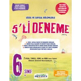 6.sınıf 5 li Deneme Okyanus Yayınları
