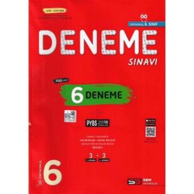6. Sınıf 6 Deneme Sınavı Seti - SBM Yayıncılık