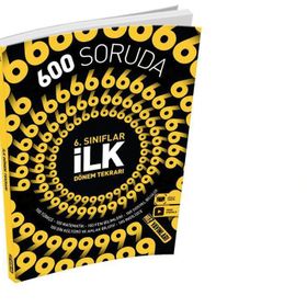 6. Sınıf 600 Soruda İlk Dönem Tekarı - Hız Yayınları