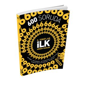 6. Sınıf 600 Soruda İlk Dönem Tekarı - Hız Yayınları