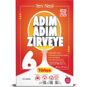 6. Sınıf Adım Adım Zirveye Türkçe Soru Bankası - Newton Yayınları