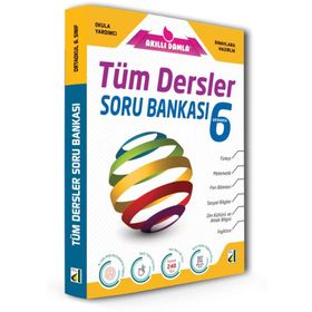 6. Sınıf Akıllı Tüm Dersler Soru Bankası Damla Yayınevi