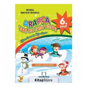 6. Sınıf Arapça Yarı Yıl Tatil Kitabı - Nurtekin Nazmi Metin