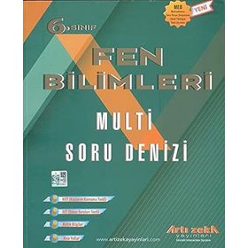 6.Sınıf Atom Fen Bilimleri Aşamalı Soru Bankası Artı Zeka Yayınları