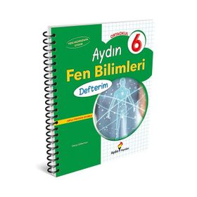 6. Sınıf Aydın Fen Bilimleri Defterim - Aydın Yayınları