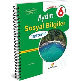 6. Sınıf Aydın Sosyal Bilgiler Defterim - Aydın Yayınları