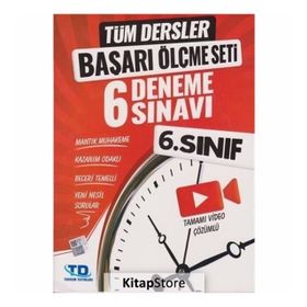 6. Sınıf Başarı Ölçme Seti Paket Deneme Tandem Yayınları