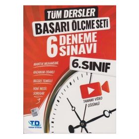 6. Sınıf Başarı Ölçme Seti Paket Deneme Tandem Yayınları