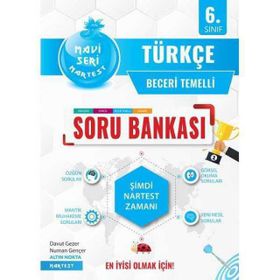 6. Sınıf Beceri Temelli Türkçe Soru Bankası-Nartest Yayınları