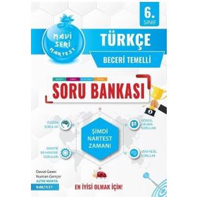 6. Sınıf Beceri Temelli Türkçe Soru Bankası-Nartest Yayınları