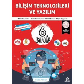 6.Sınıf Bilişim Teknolojileri ve Yazılım Sıfırbir Yayınevi