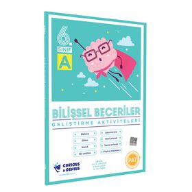 6. Sınıf Bilişsel Beceriler Geliştirme Aktiviteleri Seti 3 Kitap Curious & Genius Yayınları