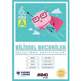 6. Sınıf Bilişsel Beceriler Geliştirme Aktiviteleri Seti A B C Seri - Curious Genius Yayınları