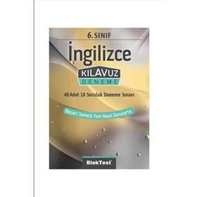 6. Sınıf Bloktest İngilizce Tekrar Testleri Tudem Yayınları