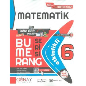 6. Sınıf Bumerang Matematik Etkinlikli Soru Bankası Günay Yayınları
