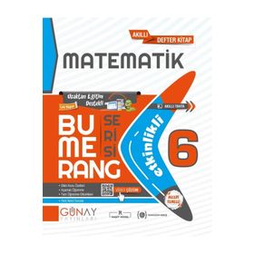 6. Sınıf Bumerang Matematik Etkinlikli Soru Bankası Günay Yayınları