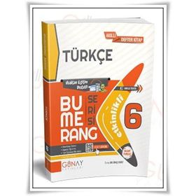 6. Sınıf Bumerang Türkçe Akıllı Defter - Günay Yayınları