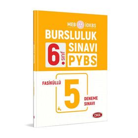 6. Sınıf Bursluluk 5 Deneme Sınavı Yeni Data Yayınları