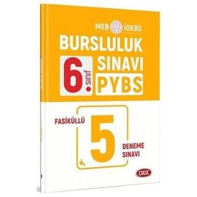 6. Sınıf Bursluluk 5 Deneme Sınavı Yeni Data Yayınları