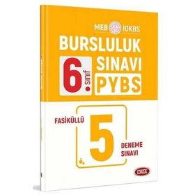 6. Sınıf Bursluluk Sınavı 5 Deneme Sınavı Data Yayınları