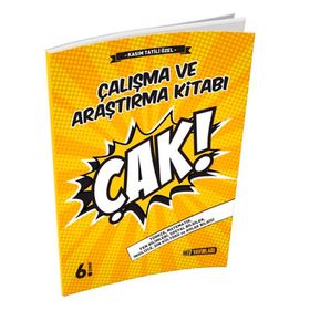 6.Sınıf Çalışma Ve Araştırma Kitabı Çak Hız Yayınları