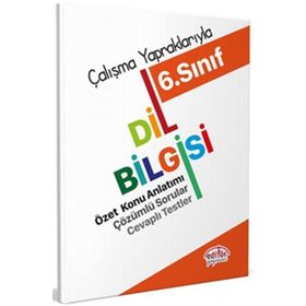 6. Sınıf Çalışma Yapraklarıyla Dil Bilgisi - Editör Yayınları