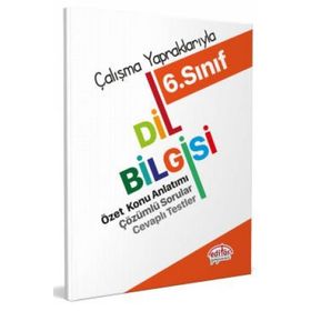 6. Sınıf Çalışma Yapraklarıyla Dil Bilgisi - Editör Yayınları