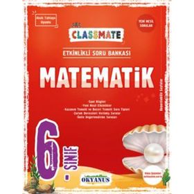 6.Sınıf Classmate Matematik Soru Bankası Okyanus Y