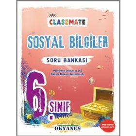 6. Sınıf ClassMate Sosyal Bilgiler Soru Bankası Okyanus Yayınları