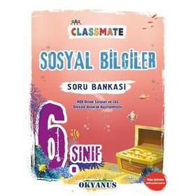 6. Sınıf ClassMate Sosyal Bilgiler Soru Bankası Okyanus Yayınları