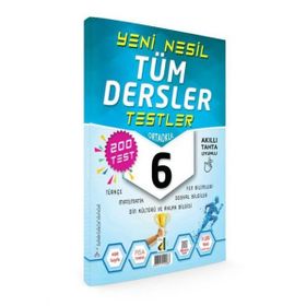 6. Sınıf Damla Yeni Nesil Tüm Dersler Testler Damla Eğitim