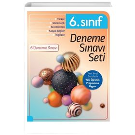 6. Sınıf Deneme Sınavı Seti Bilgi Küpü Yayınları