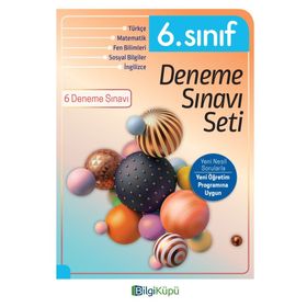 6. Sınıf Deneme Sınavı Seti Bilgi Küpü Yayınları