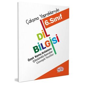 6. Sınıf Dil Bilgisi - Editör Yayınları