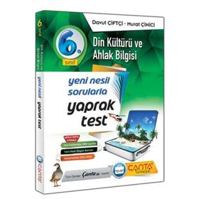 6. Sınıf Din Kültürü ve Ahlak Bilgisi 40 Branş Denemesi Davut Çiftçi-Çanta Yayınları