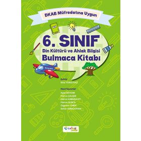 6. Sınıf Din Kültürü ve Ahlak Bilgisi Bulmaca Kitabı Rağbet Yayınları