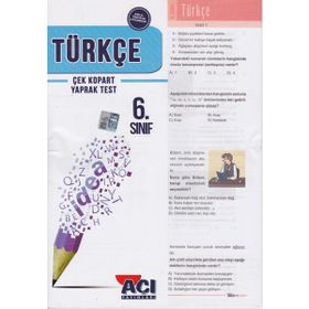 6. Sınıf Din Kültürü ve Ahlak Bilgisi Çek Kopart Yaprak Test - kollektif