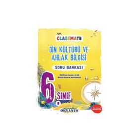 6.Sınıf Din Kültürü Ve Ahlak Bilgisi Classmate Soru Bankası Okyanus Yayınları