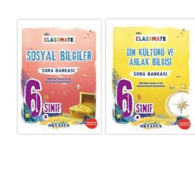 6.Sınıf Din Kültürü Ve Ahlak Bilgisi Classmate Soru Bankası Okyanus Yayınları