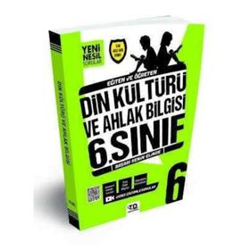 6.Sınıf Din Kültürü ve Ahlak Bilgisi Defter - Din Dersi Yayınları