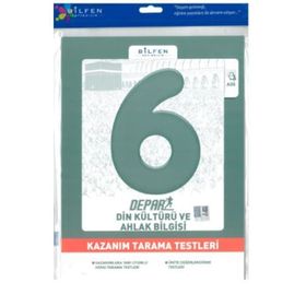6. Sınıf Din Kültürü ve Ahlak Bilgisi Depar Kazanım Tarama Testleri-Bilfen Yayınları