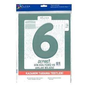 6. Sınıf Din Kültürü ve Ahlak Bilgisi Depar Kazanım Tarama Testleri-Bilfen Yayınları