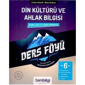 6. Sınıf Din Kültürü ve Ahlak Bilgisi Ders Föyü Tambilgi Yayınları