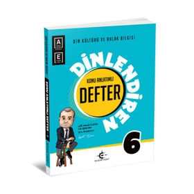 6. Sınıf Din Kültürü ve Ahlak Bilgisi Dinlendiren Konu Anlatımlı Defter - Eker Test
