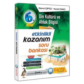 6.Sınıf Din Kültürü ve Ahlak Bilgisi Kazanım Soru Bankası Çanta Yayınları