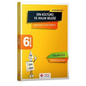 6. Sınıf Din Kültürü ve Ahlak Bilgisi Konu Özetli Soru Bankası Sonuç Yayınları