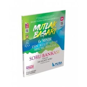 6. Sınıf Din Kültürü ve Ahlak Bilgisi Mutlak Başarı Soru Bankası Muba Yayınları