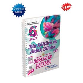 6. Sınıf Din Kültürü ve Ahlak Bilgisi Öğrencim Defteri-Murat Yayınları