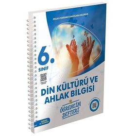 6. Sınıf Din Kültürü ve Ahlak Bilgisi Öğrencim Defteri-Murat Yayınları