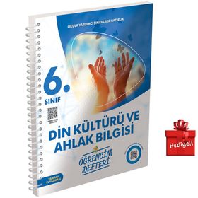 6. Sınıf Din Kültürü ve Ahlak Bilgisi Öğrencim Defteri-Murat Yayınları